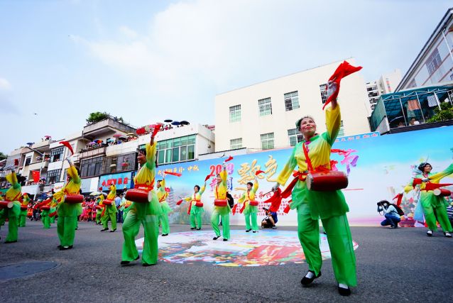 2019黃圃飄色巡遊舉行