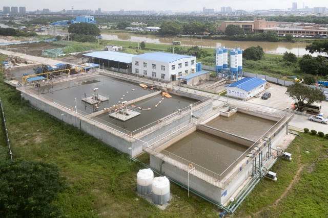 佛山市顺德区陈村水环境可再生资源处理站。
