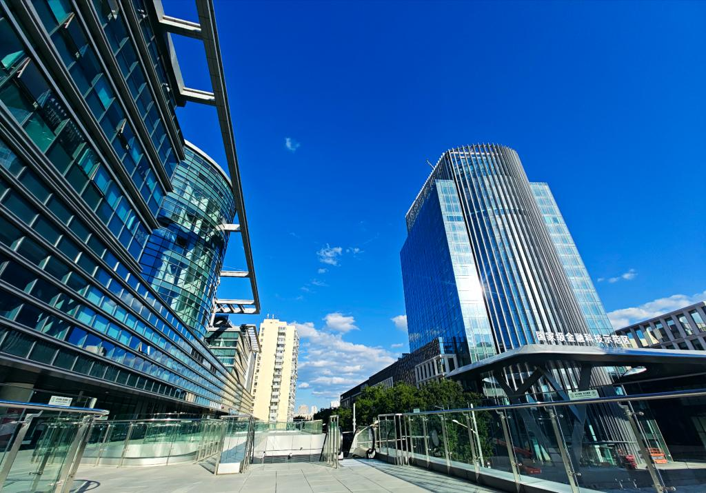 图为金科新区外景。新华社发