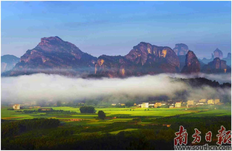丹霞山世界地质公园。