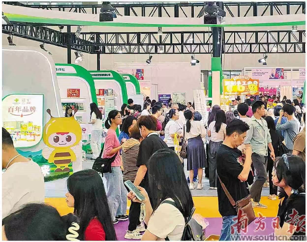 FHC华南环球食品展现场。受访者供图
