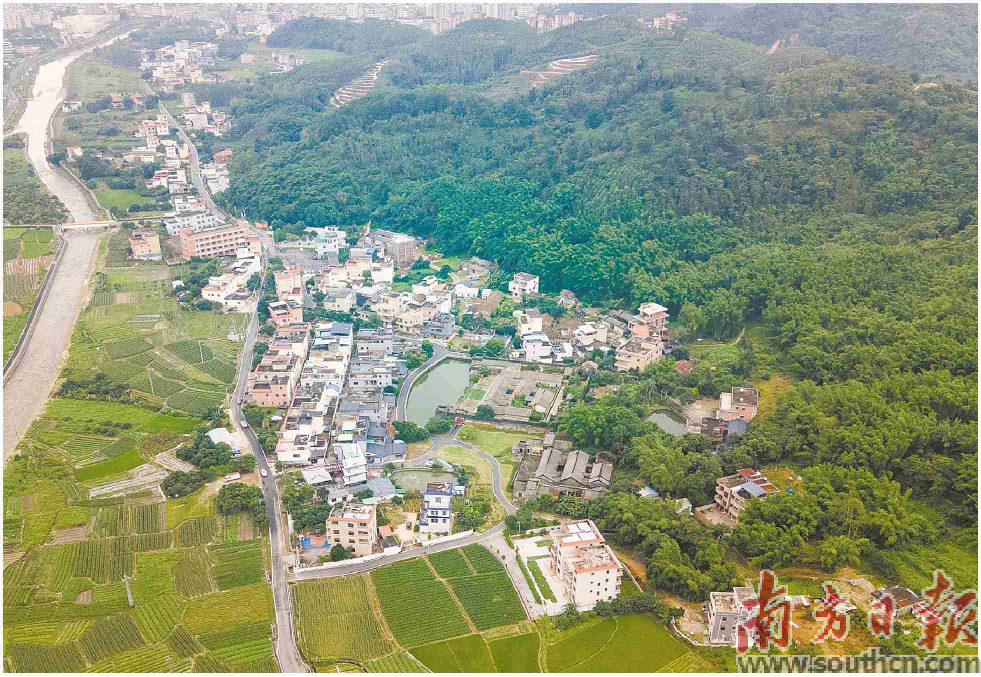 广东农文旅融合涌现出一批“文旅新侠客”。图为坐落于罗浮山脚下的惠州市博罗县福田镇徐田村。 南方日报记者 张令 摄