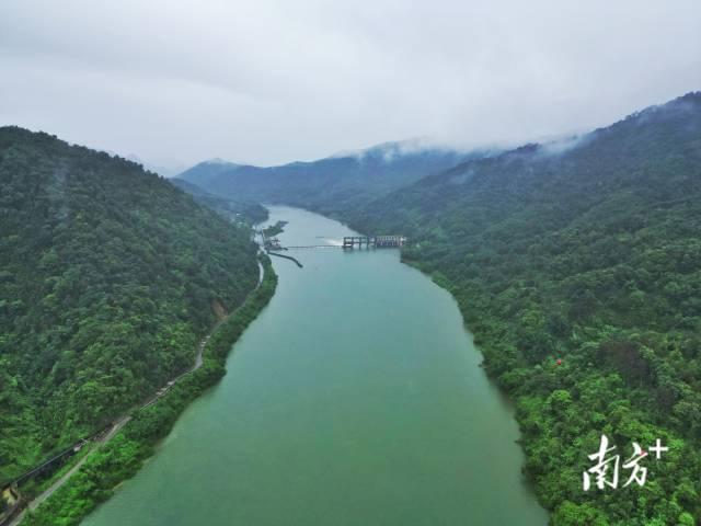 北江最大支流连江。