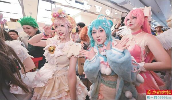 今年暑期，廣州集結(jié)了各路COSPLAY玩家。受訪者供圖