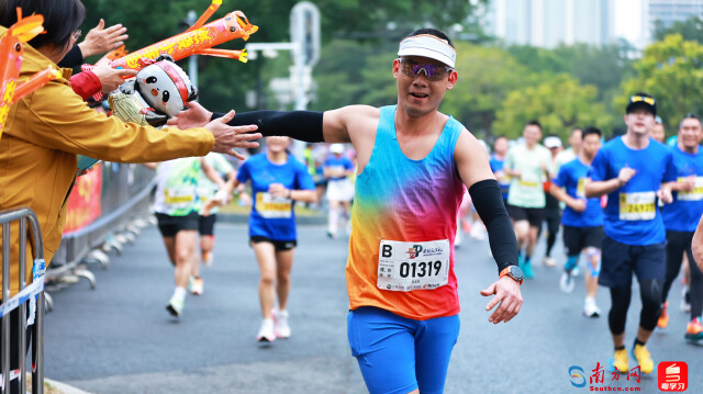 2025黃埔馬拉松活力選手，攝影：曹雅琴