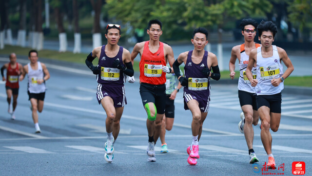 2025黃埔馬拉松精英選手，攝影：曹雅琴