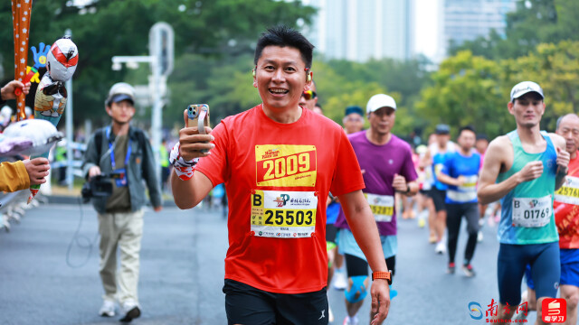 2025黃埔馬拉松活力選手，攝影：曹雅琴