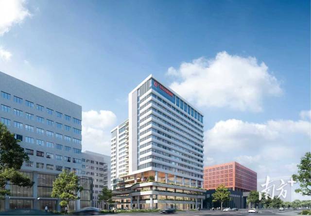 广东省工伤康复中心项目效果图。 广东省工伤康复中心项目效果图。