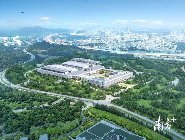 先進阿秒激光設(shè)施全景圖。