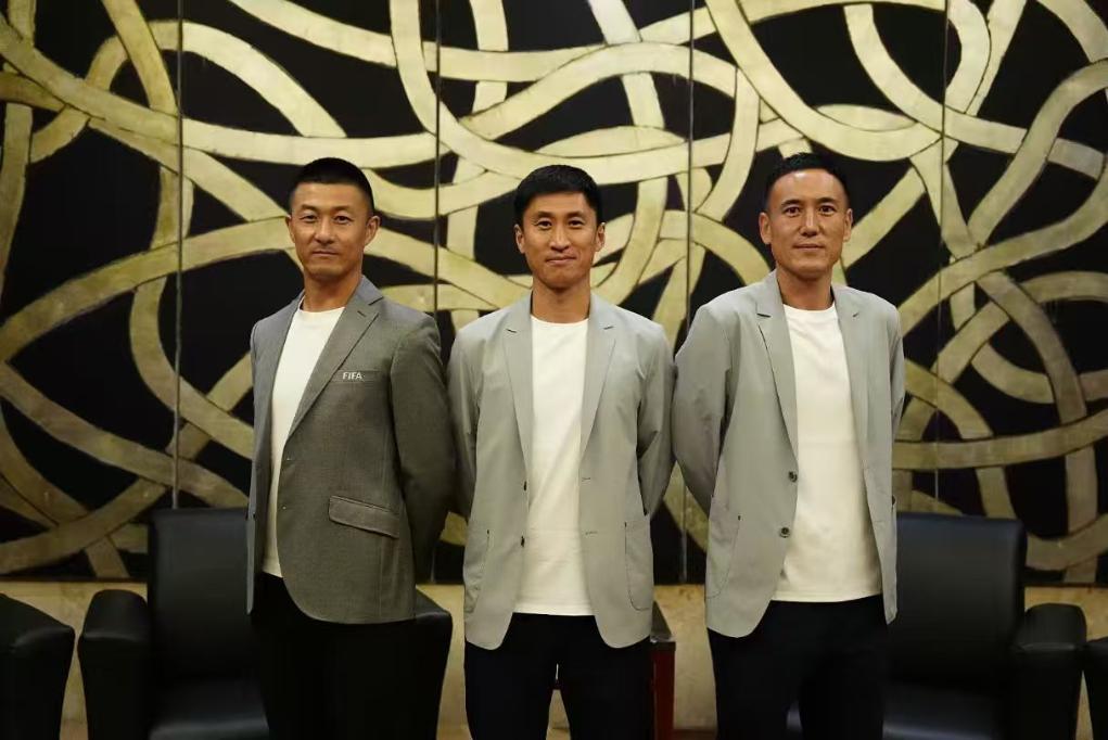 傅明、马宁、周飞（图源：新华社）