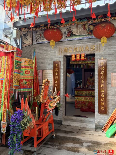 举办点睛仪式的太尉庙。