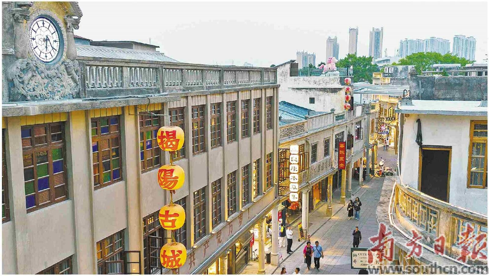 随着《给阿嬷的情书》热映,汕头、潮州、揭阳等电影取景地热度攀升。图为揭阳古城。本栏摄影:南方日报记者 董天健