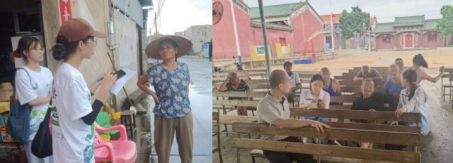 广东生态工程职业学院“百千万工程突击队”积极通过村民访谈深入了解雷州相关村落历史文化情况。 广东生态工程职业学院“百千万工程”突击队积极通过村民访谈深入了解雷州相关村落历史文化情况。